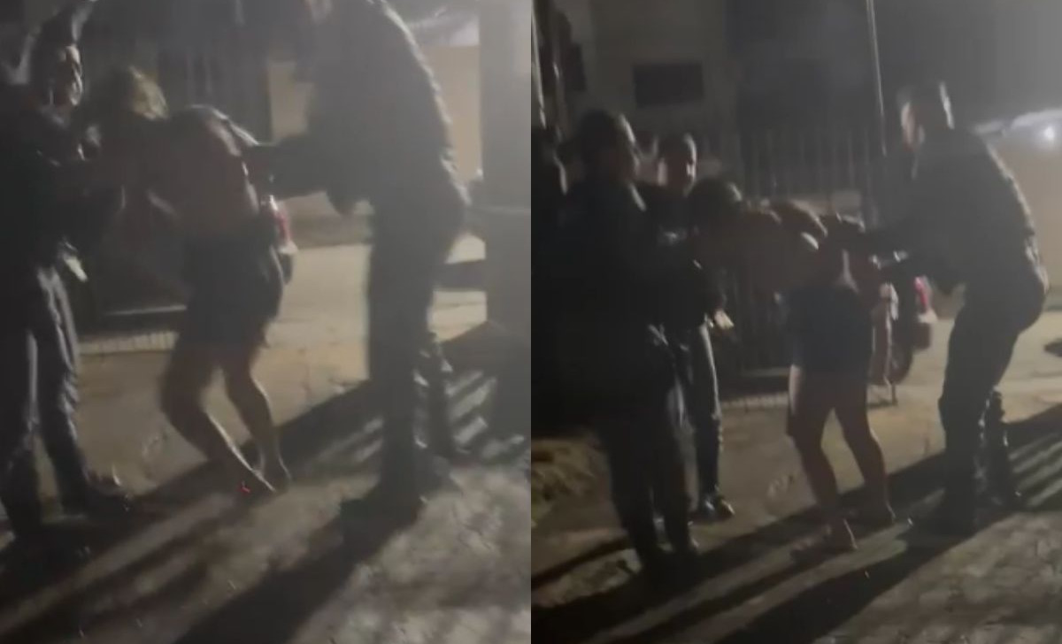 PMs agridem mulher em ocorrência por som alto em cidade do Mato Grosso