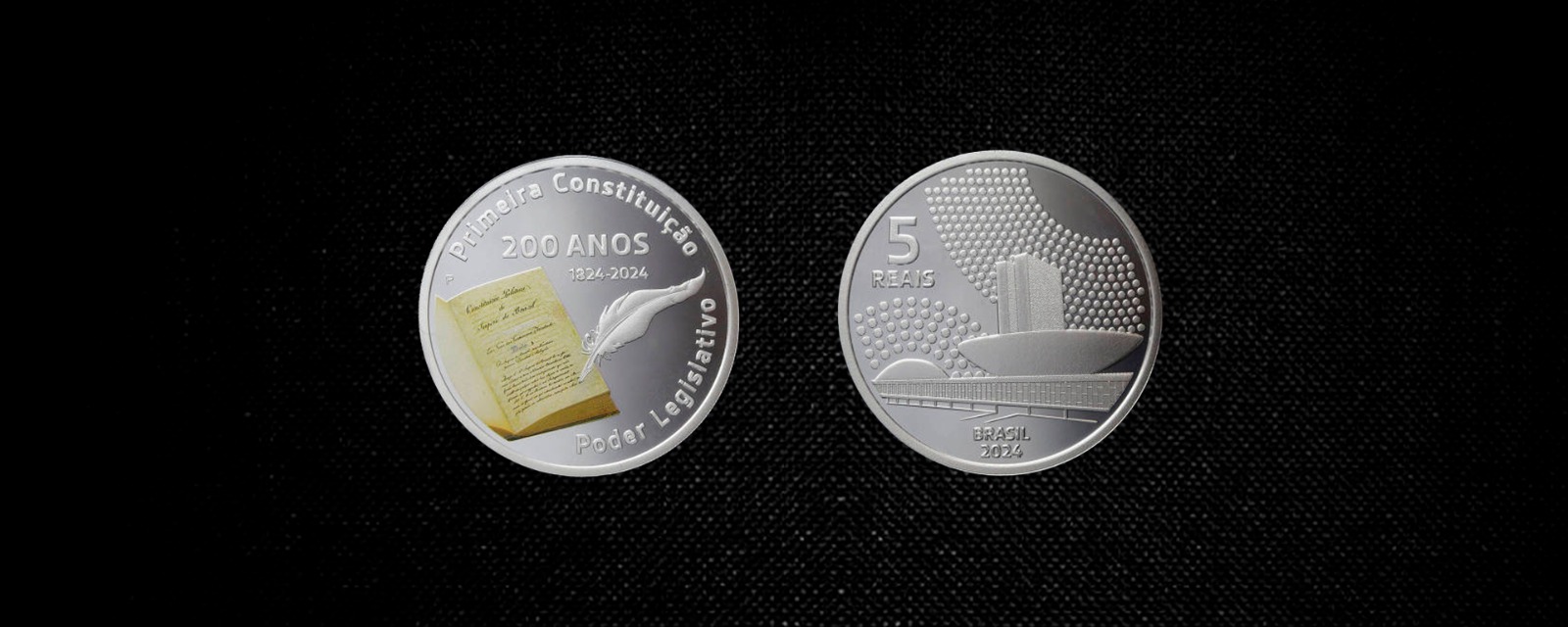 Em comemoração aos 200 anos de Constituição, Banco Central lança moeda