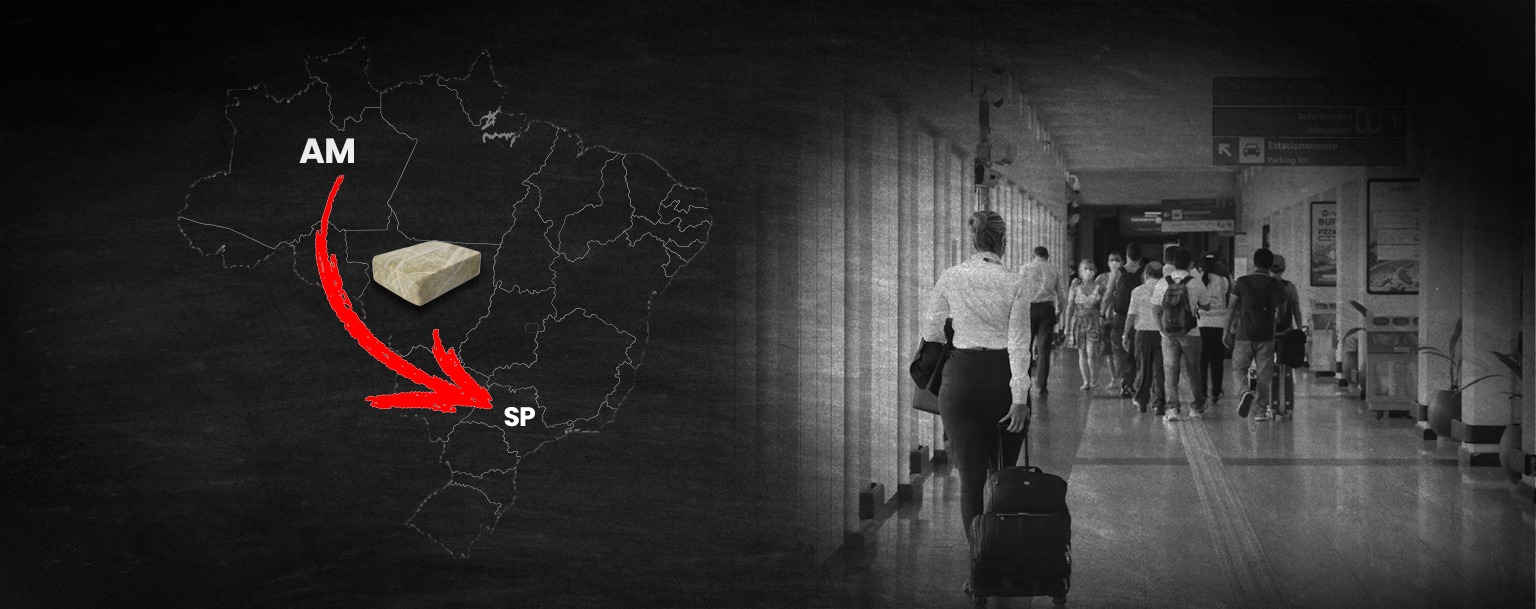Grupo aliciava pessoas de baixa renda para traficar drogas do AM a SP, afirma Polícia Federal