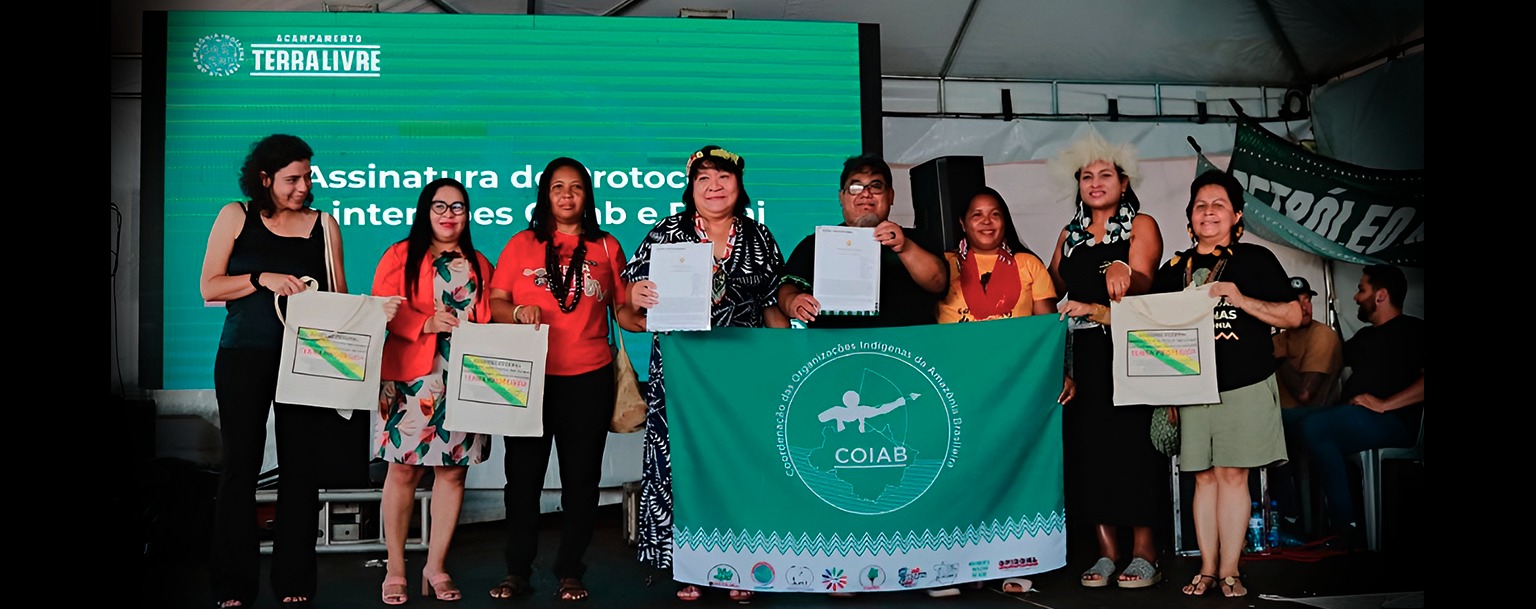 Coiab e Funai assinam protocolo de intenções para impulsionar demarcação de TIs