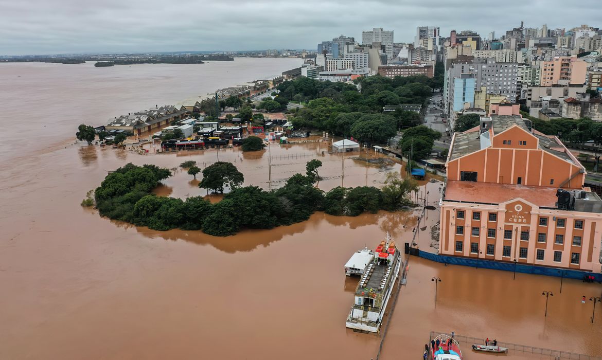 Enchente em Porto Alegre (Gilvan Rocha/Agência Brasil)