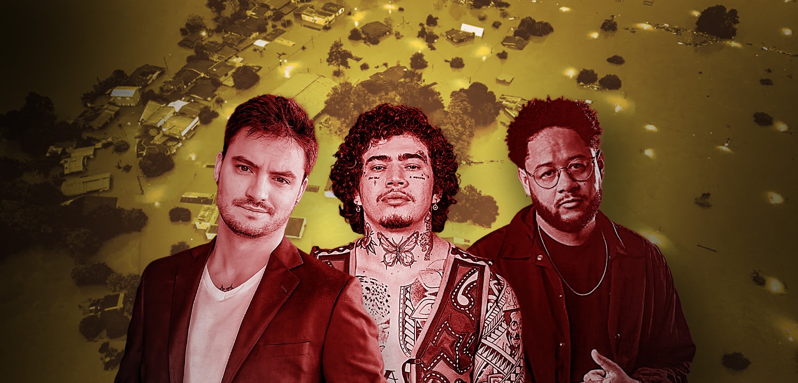 Influenciadores e artistas se mobilizam para ajudar vítimas no Rio Grande do Sul