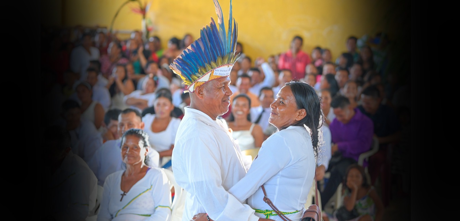 No Amazonas, 271 casais indígenas participam de casamento coletivo