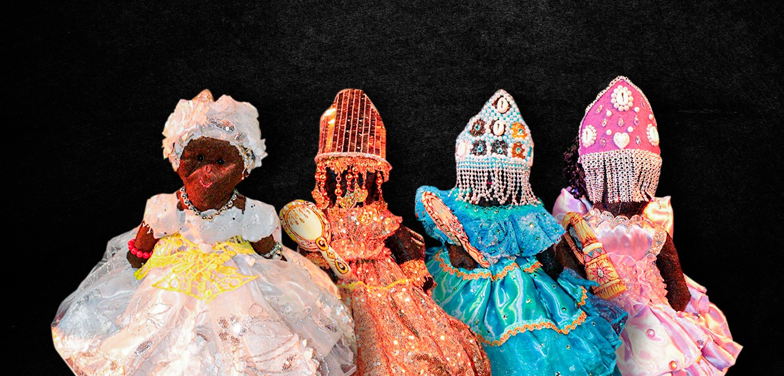 Artesã exalta Umbanda com criação de bonecas em homenagem a orixás