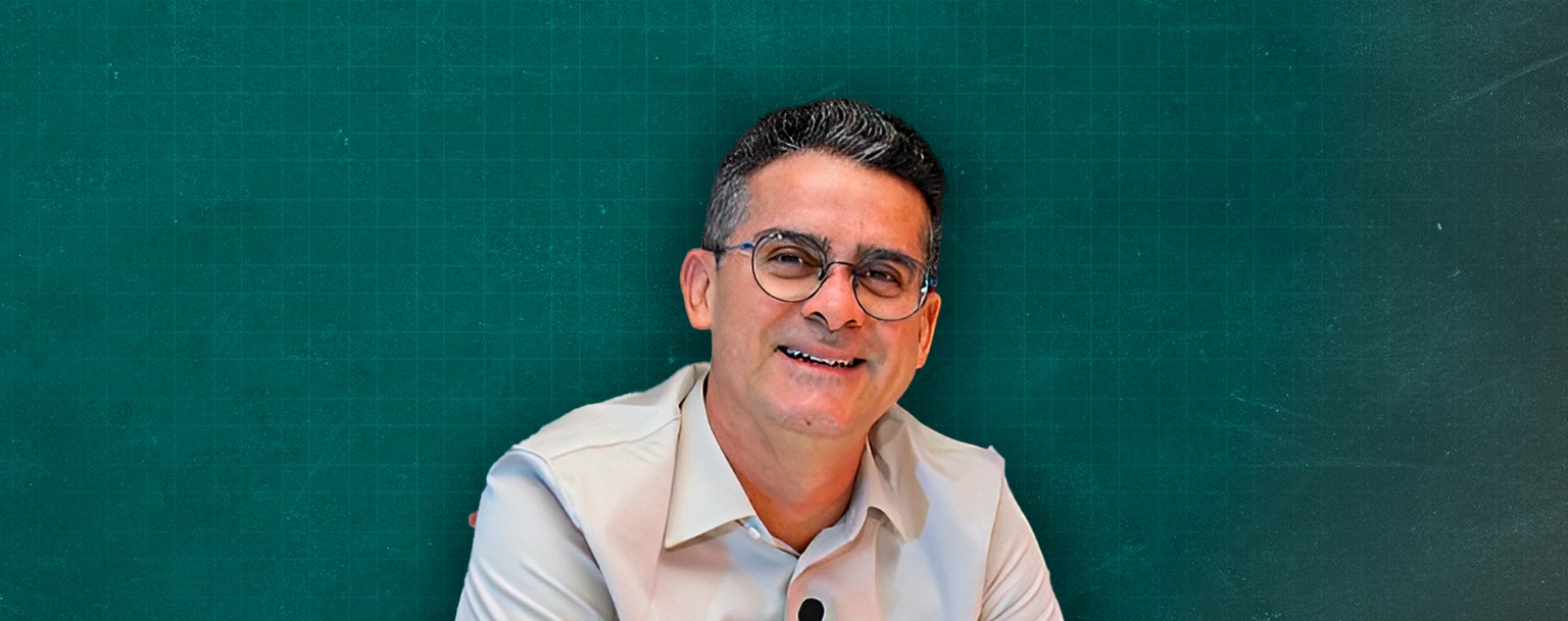 O prefeito de Manaus, David Almeida (Composição de Weslley Santos/CENARIUM)