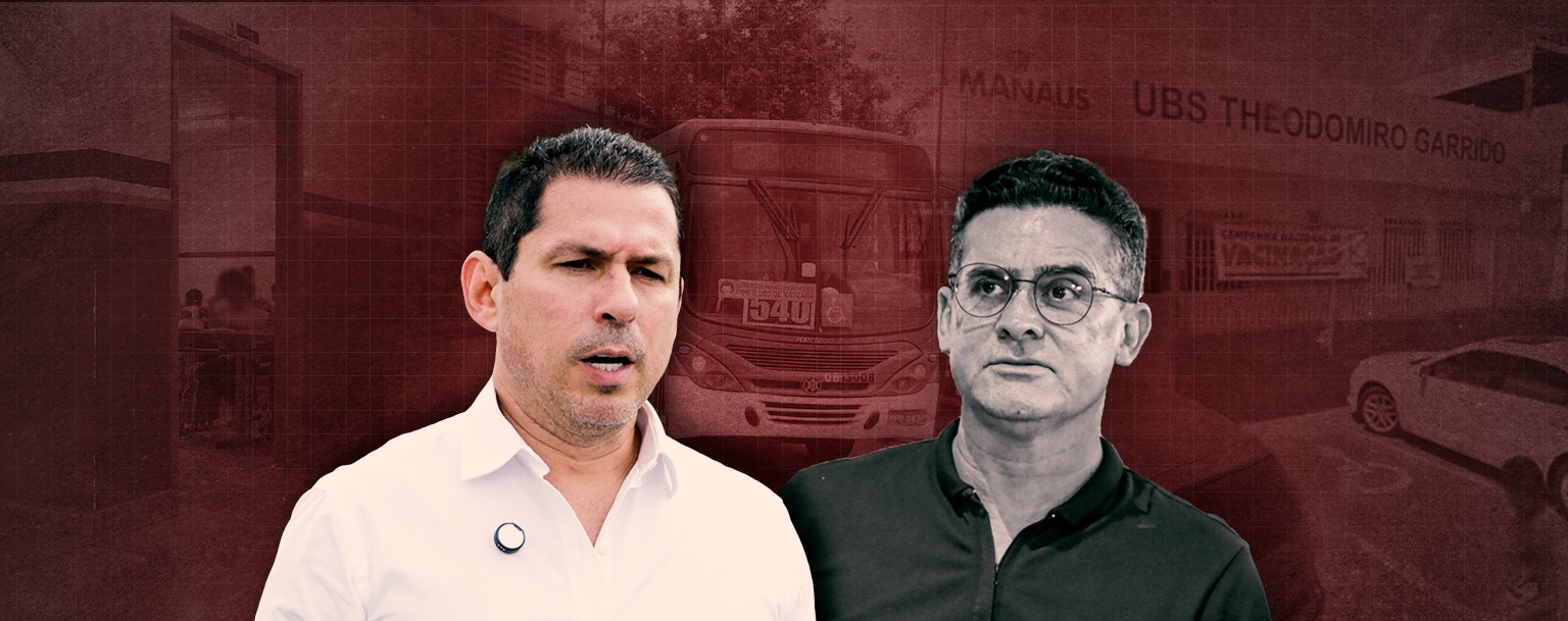Ramos confronta David Almeida sobre segurança nas UBSs, escolas e ônibus em Manaus