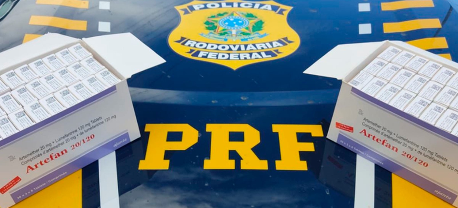 Em Roraima, PRF apreende 1,4 mil comprimidos contrabandeados que seriam usados no garimpo