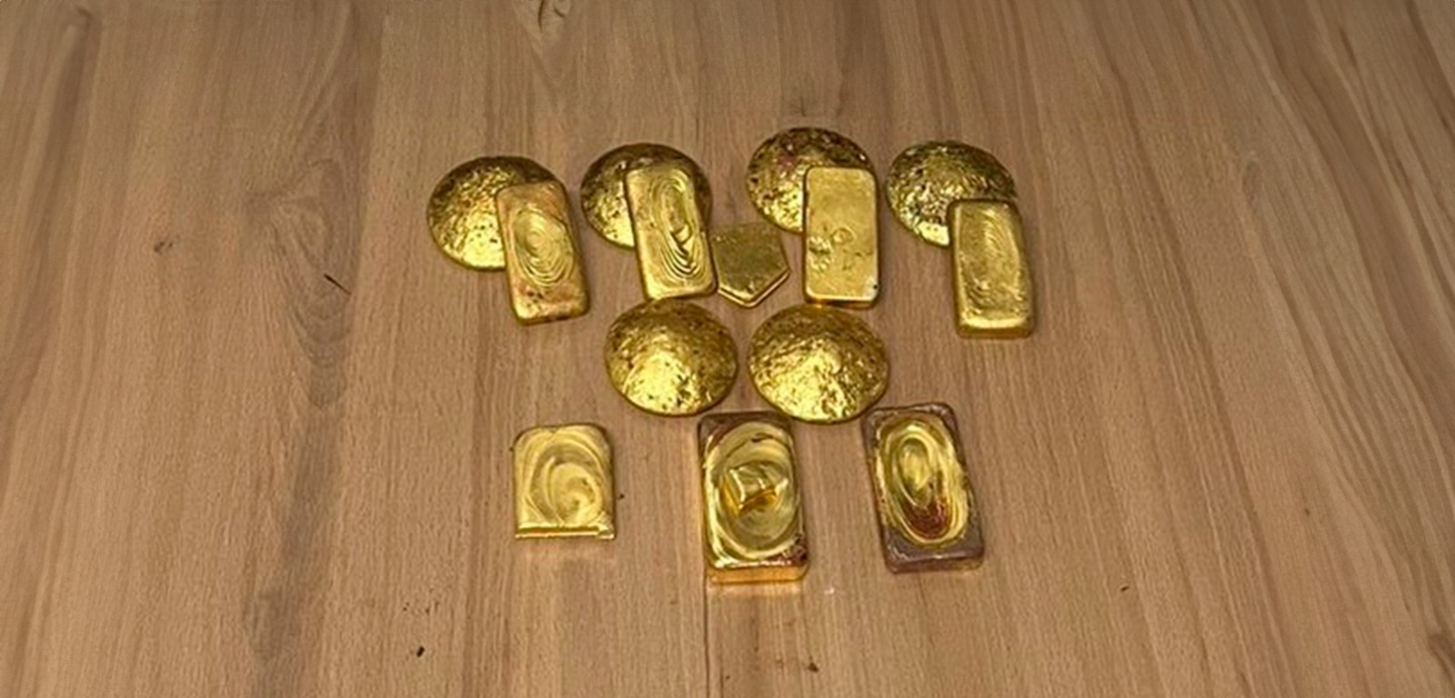 Em Rondônia, dupla é presa em flagrante com 3,8 quilos de ouro avaliados em R$ 1,5 milhão