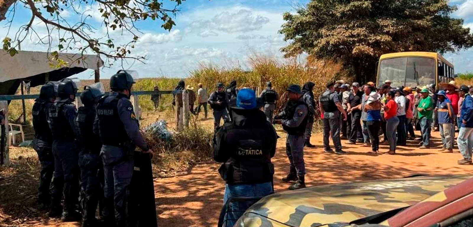Defensora pública afirma ter sido agredida por policiais durante desocupação em Mato Grosso