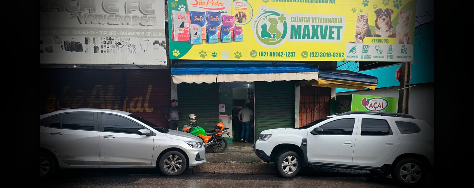 Faixada da clínica veterinária (Reprodução/Divulgação)