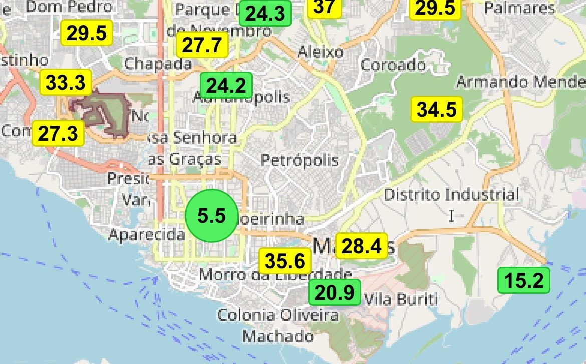 Fumaça: qualidade do ar em Manaus registra piora, aponta sistema de monitoramento