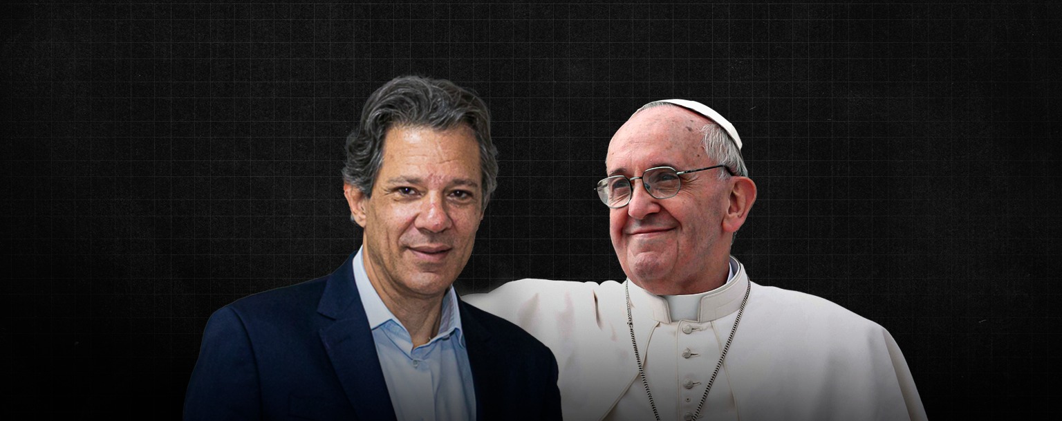 Haddad conversa com papa Francisco sobre taxação de super-ricos