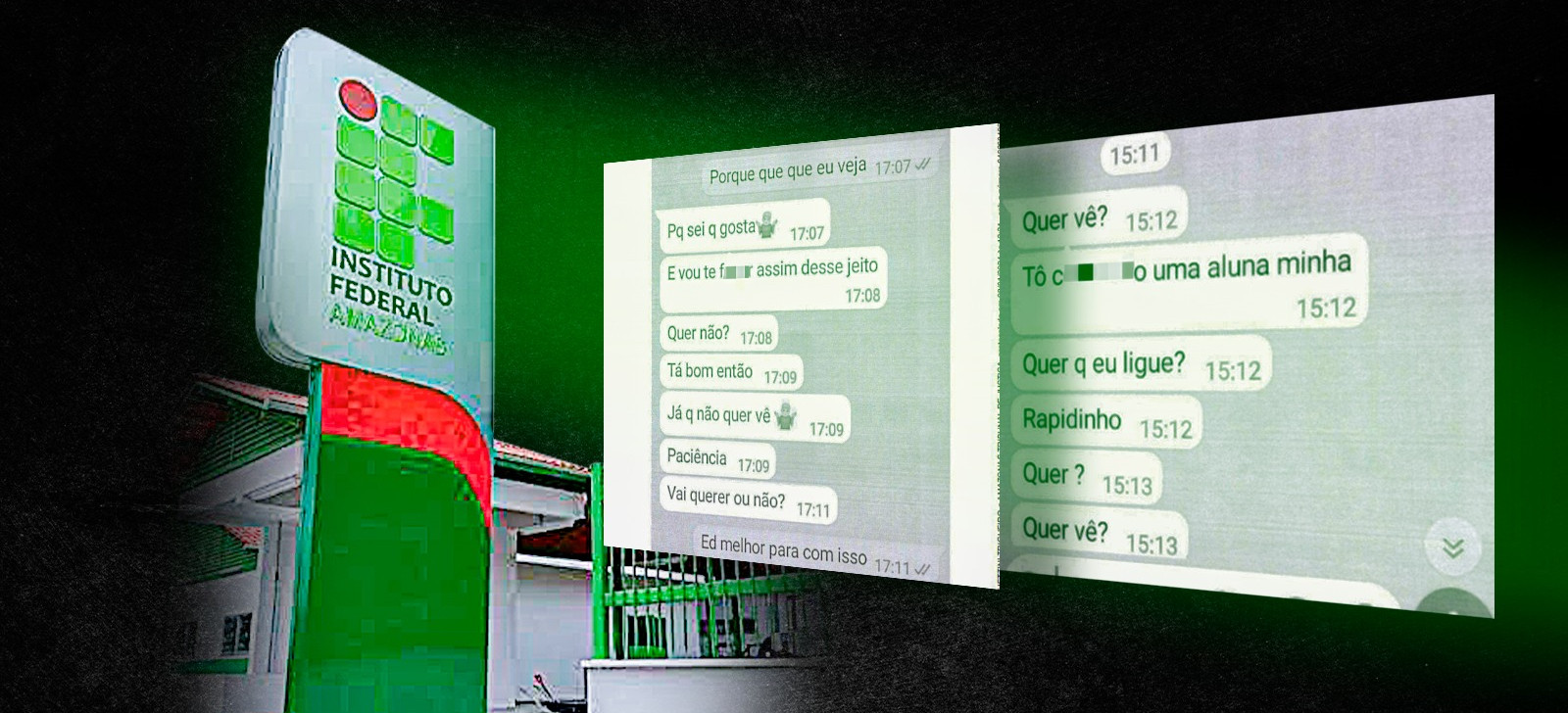 Professores do Ifam são demitidos por importunação sexual contra servidoras