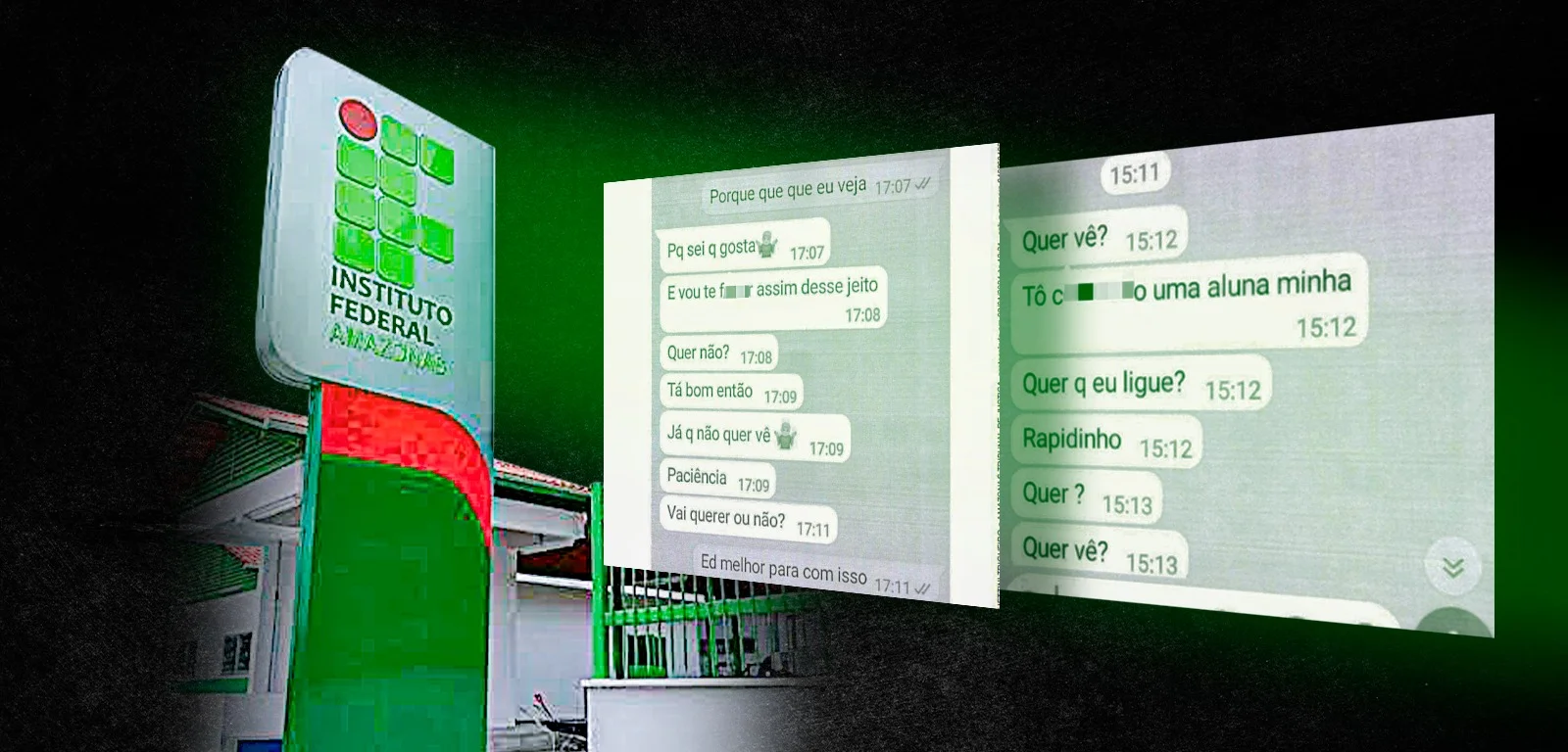 Professores do Ifam são demitidos por importunação sexual contra servidoras