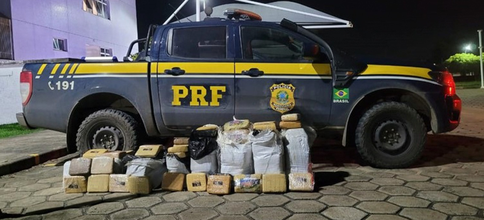 PRF registra maior apreensão de droga dos últimos anos em Roraima