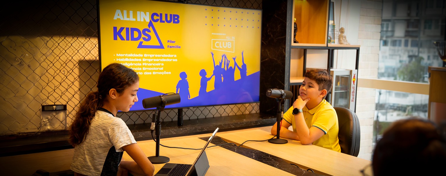 ‘All In Club Kids’: projeto fomenta cultura empreendedora para crianças