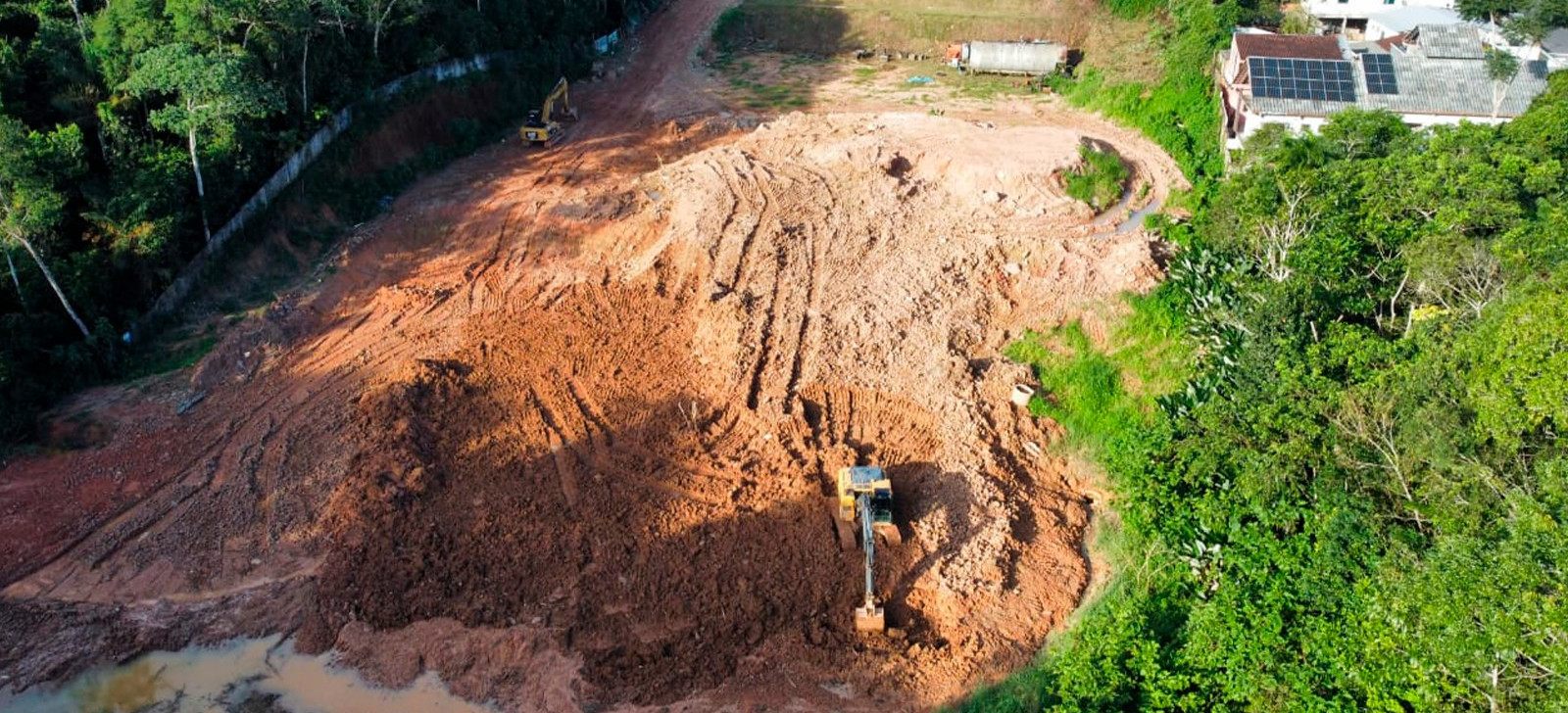 Restaurante Morada do Peixe desmata área de preservação em Manaus