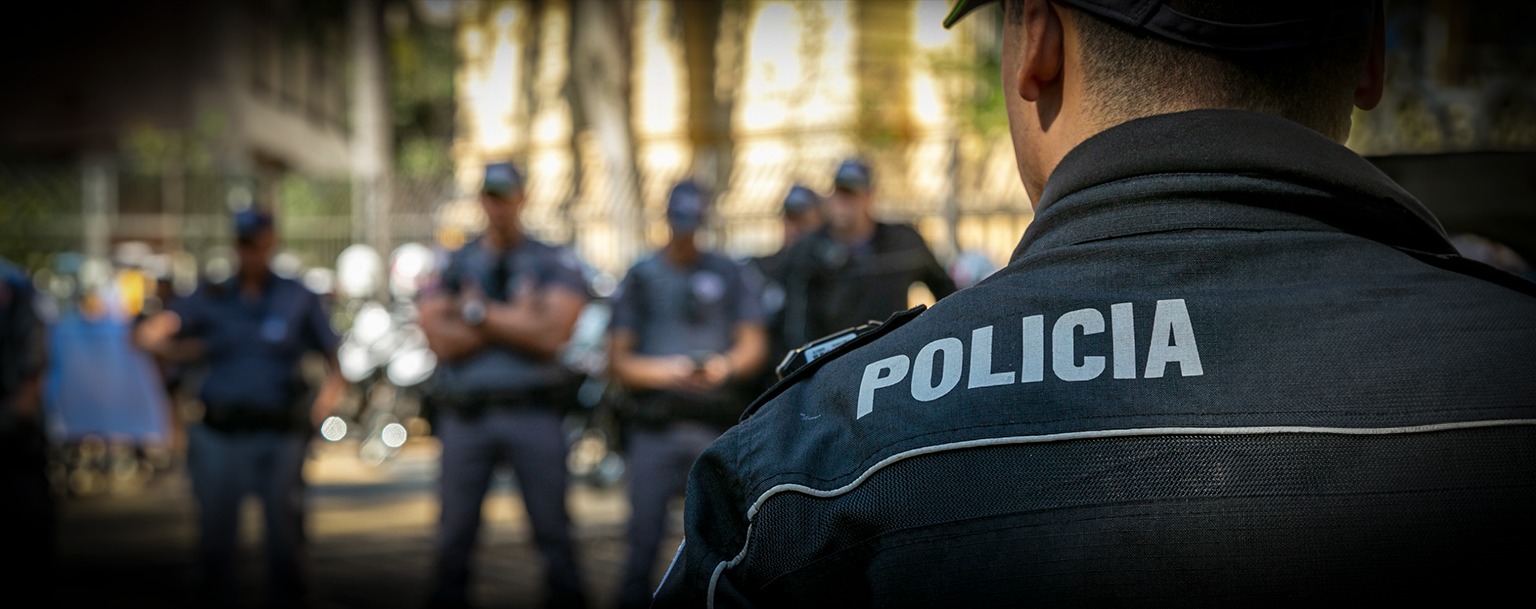 Policiais (Reprodução/Governo de São Paulo)