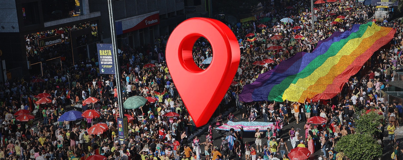 Museu Bajubá lança mapa interativo do patrimônio cultural LGBTQIAPN+