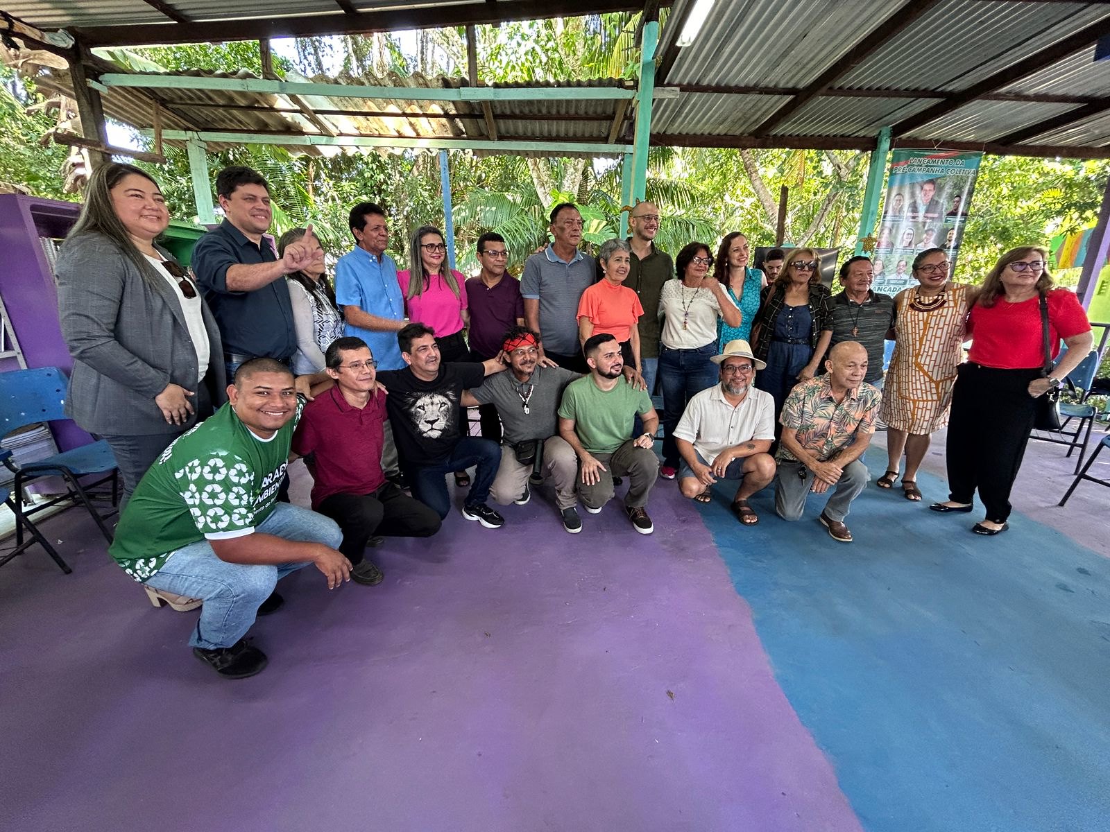 Coletiva e diversa, bancada lança pré-candidatura com foco nas políticas ambientais em Manaus