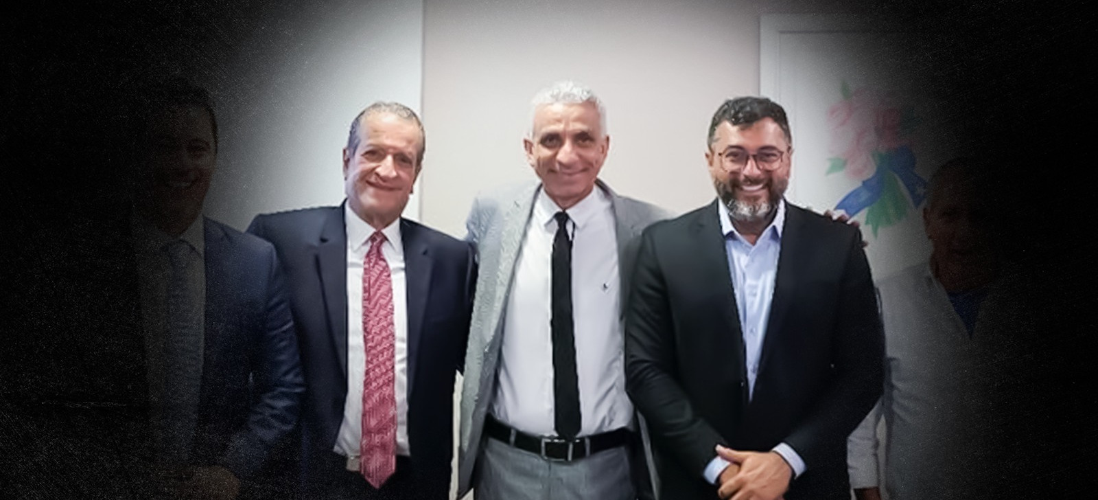 Wilson Lima e Valdemar Costa Neto reúnem-se para falar do PL nas eleições em Manaus