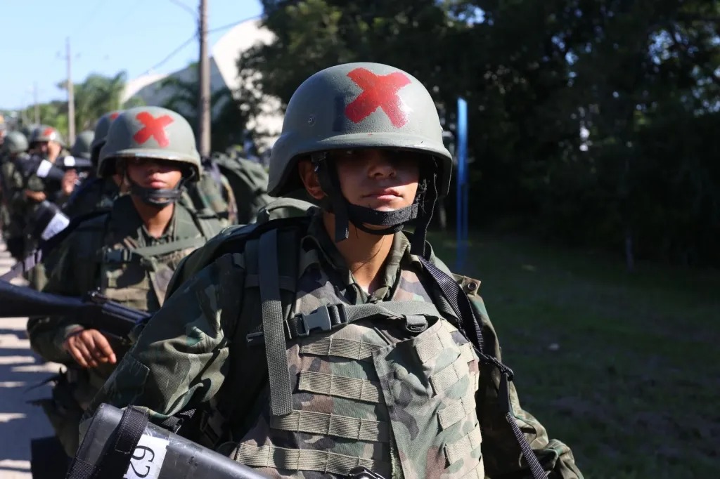 Treinamento militar da Marinha do Brasil (Marinha/Divulgação)