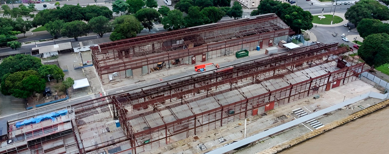 Construção do museu das Amazônias (Reprodução/Secom Pará)