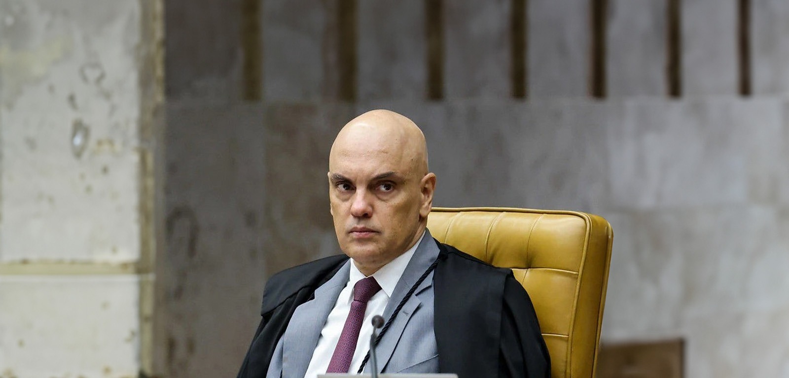 Ministro Alexandre de Moraes, do Supremo Tribunal Federal (Divulgação) 