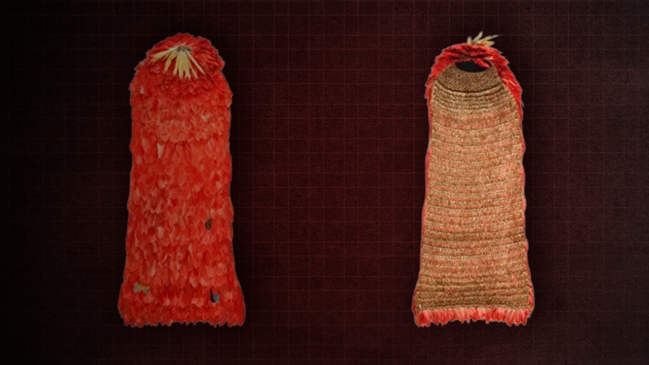 Artefato sagrado, manto Tupinambá do século 17 que estava na Dinamarca chega ao Brasil