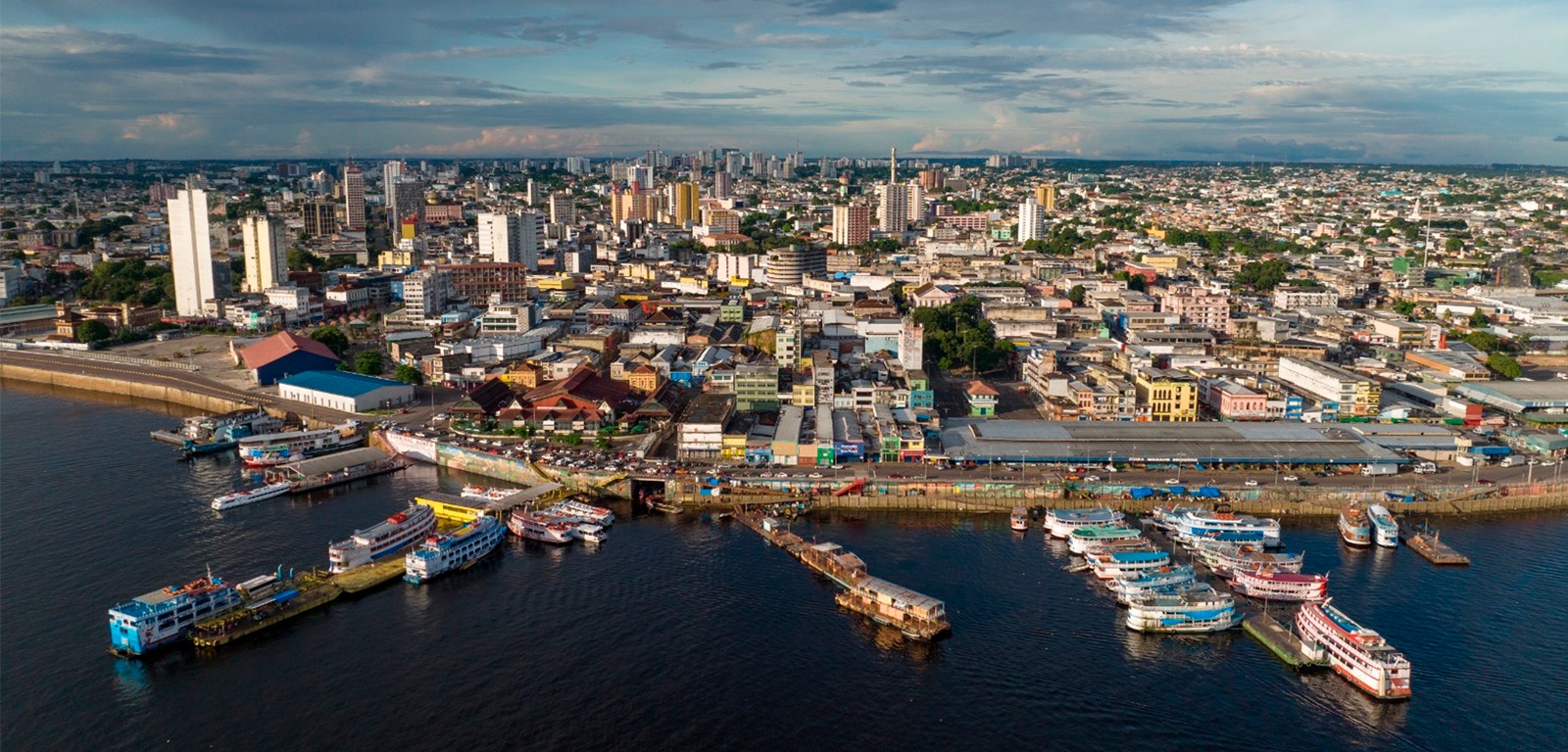 Cidade de Manaus, uma das menos arborizadas do País (Divulgação)