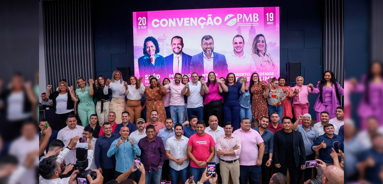 PMB oficializa apoio ao pré-candidato Roberto Cidade à Prefeitura de Manaus