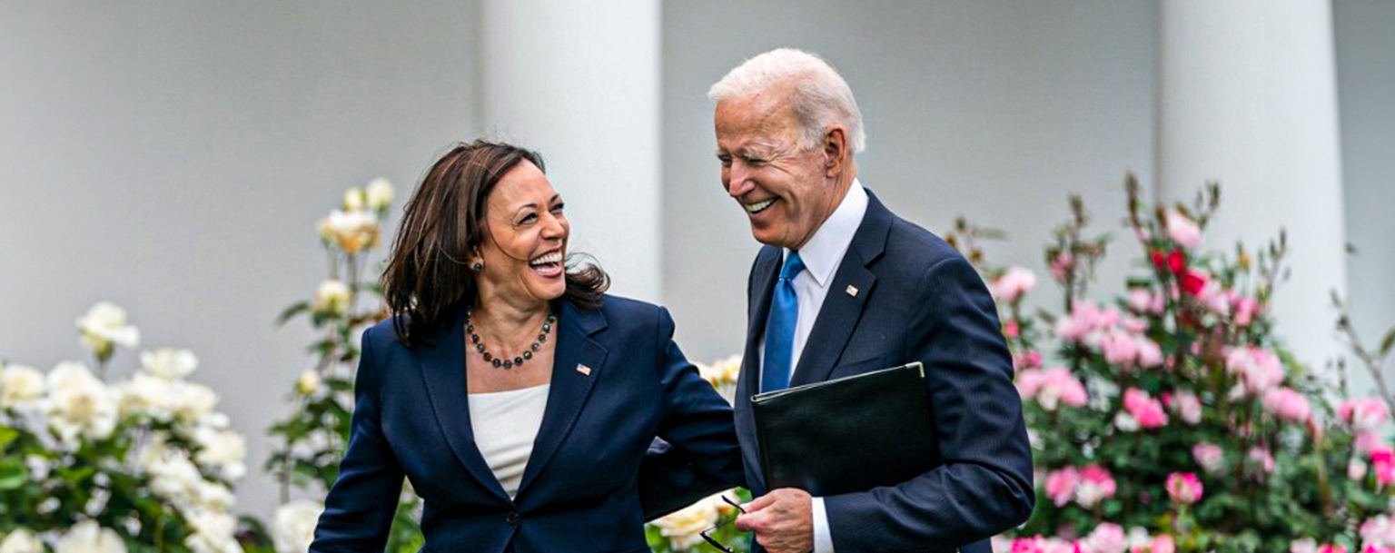 Joe Biden e Kamala Harris (Reprodução/Redes Sociais)