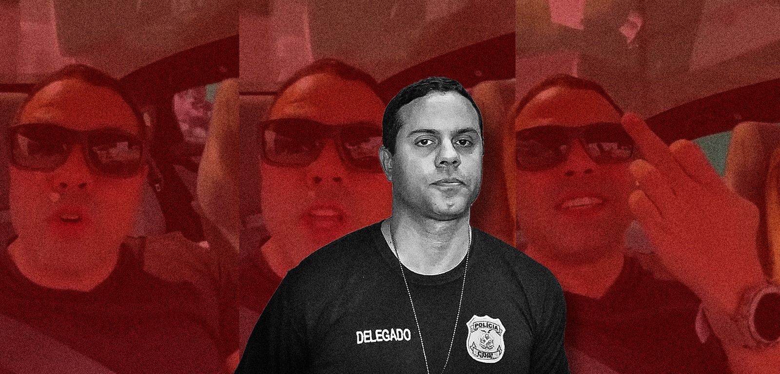 TJAM decreta nova prisão de delegado após vídeo com gesto obsceno