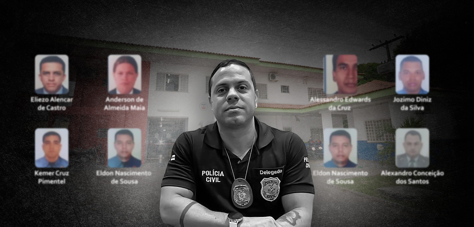 Delegado, policiais e investigadores presos por extorsão e sequestro no AM seguem recebendo salários