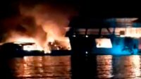 Três pessoas morrem e mais de 20 ficam feridas após incêndio em embarcação no AM