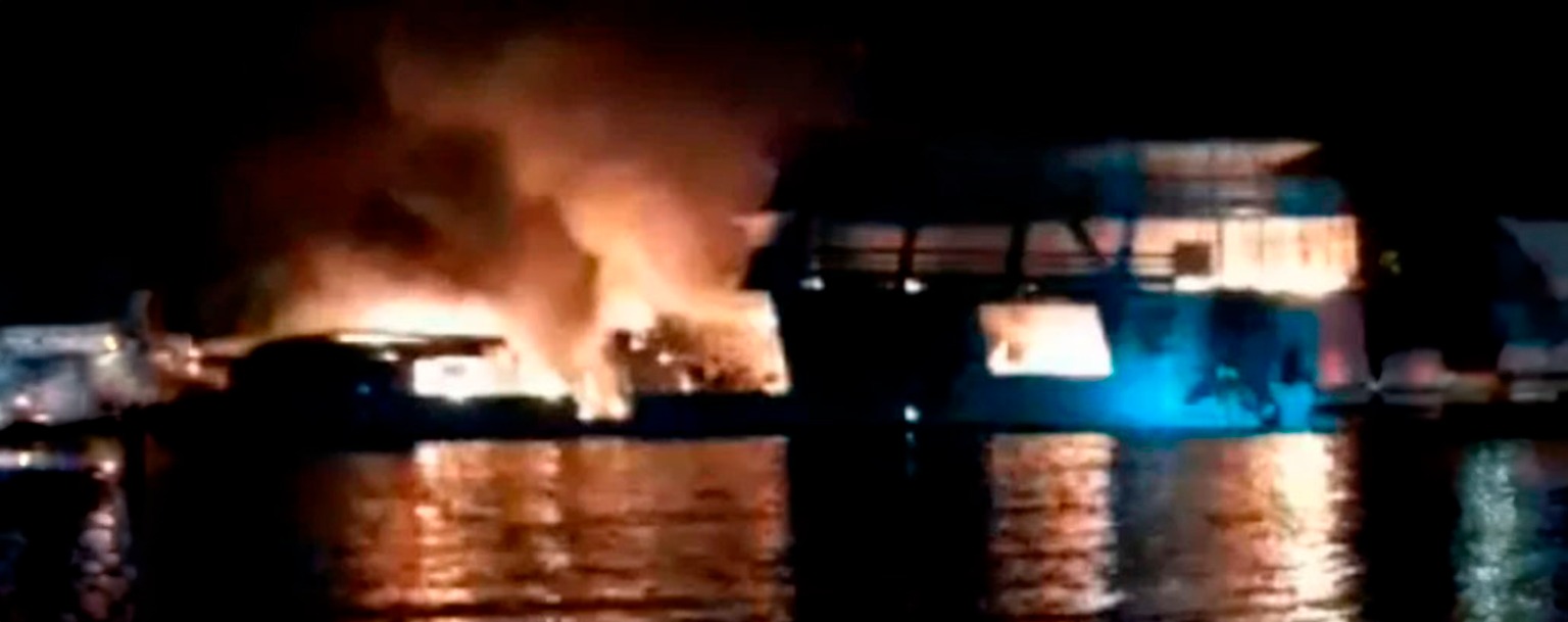 Três pessoas morrem e mais de 20 ficam feridas após incêndio em embarcação no AM