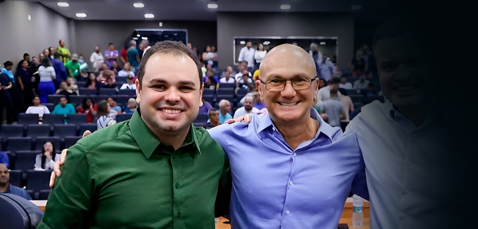 Roberto Cidade e Coronel Menezes: chapa é aposta para Prefeitura de Manaus