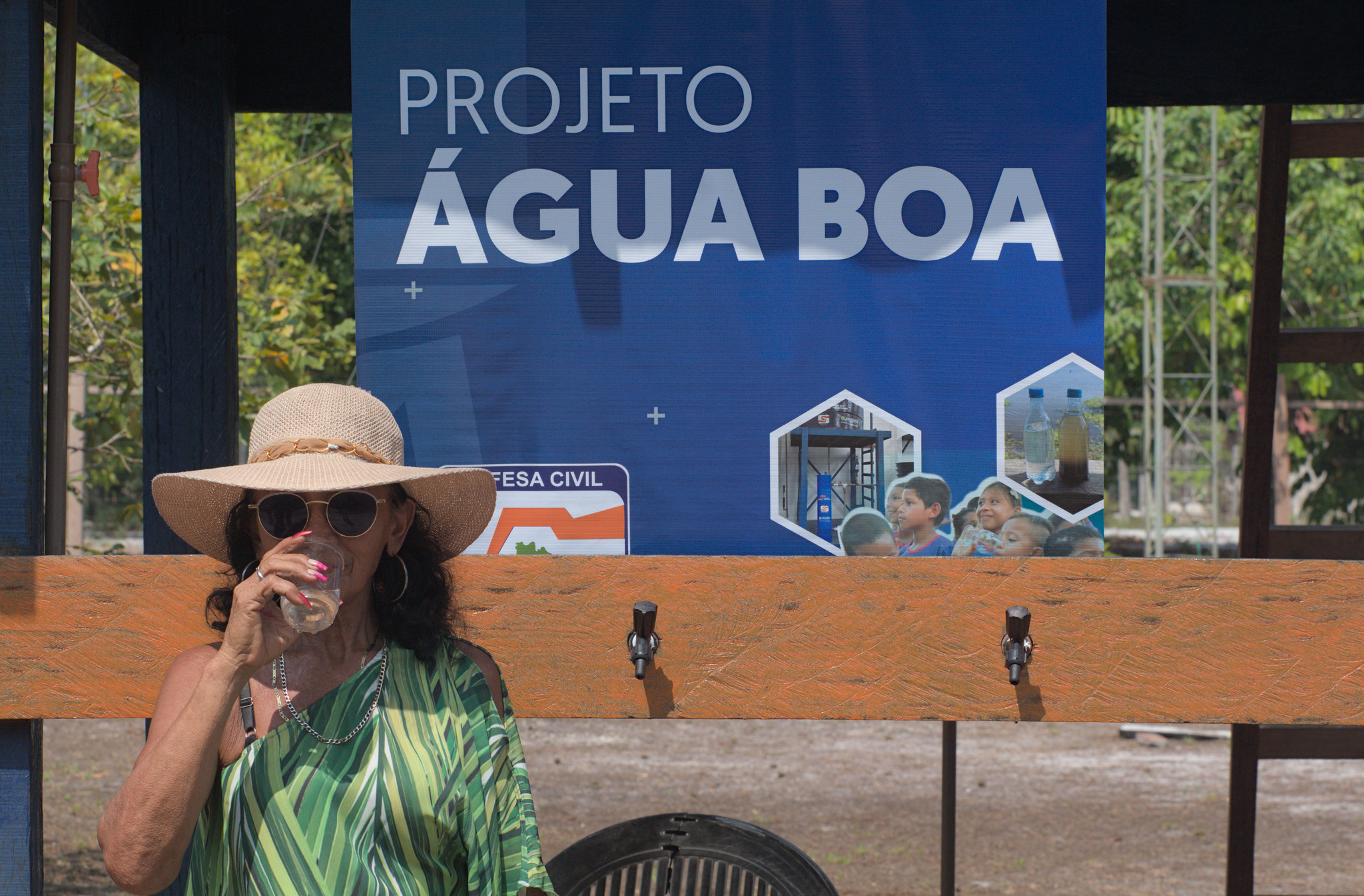 Sistema do Governo do AM leva água potável a famílias de reserva sustentável