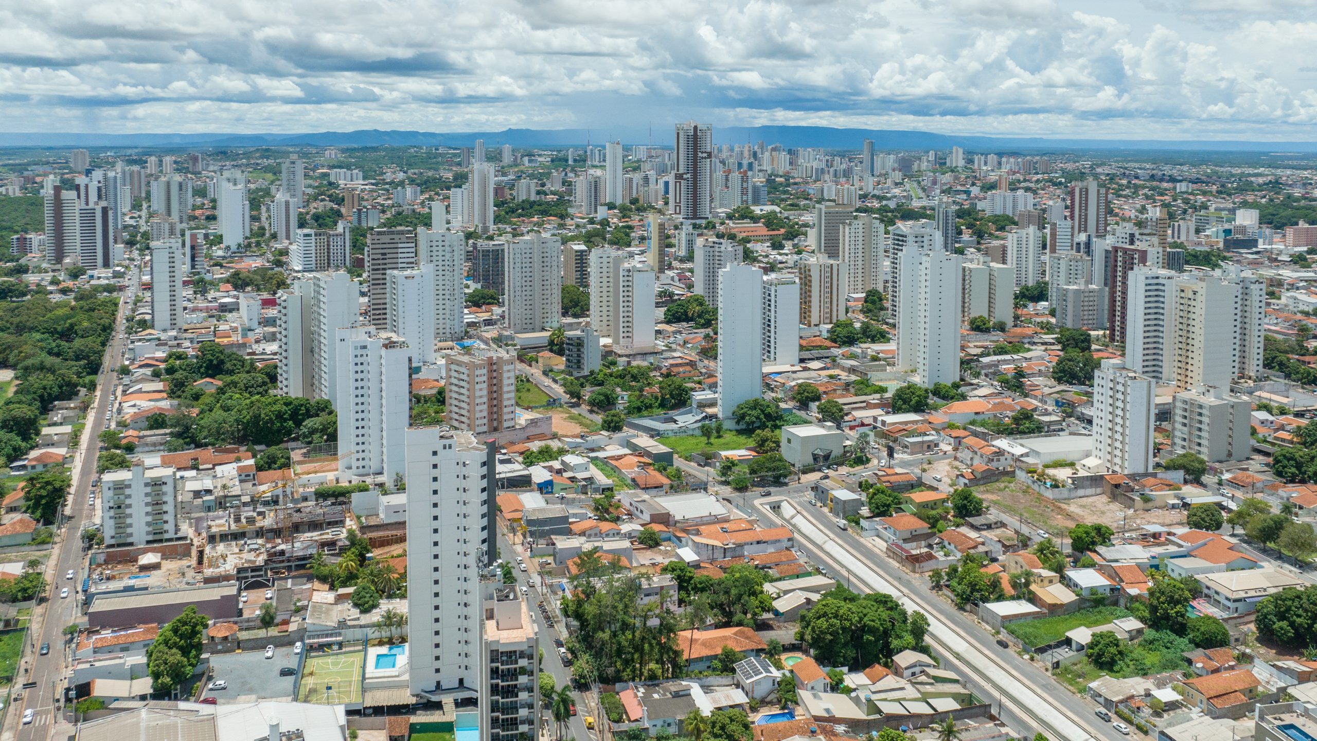 Vista aérea da cidade de Cuiabá (Divulgação) 