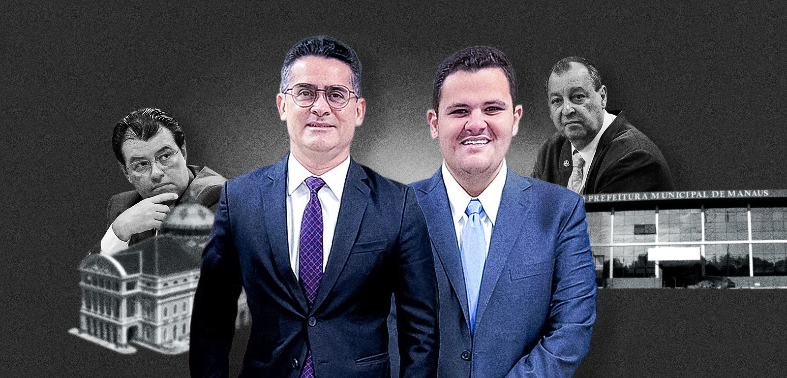 Com Omar e Braga abrindo mão de vice, David Almeida impõe Renato Júnior em chapa ‘puro-sangue’