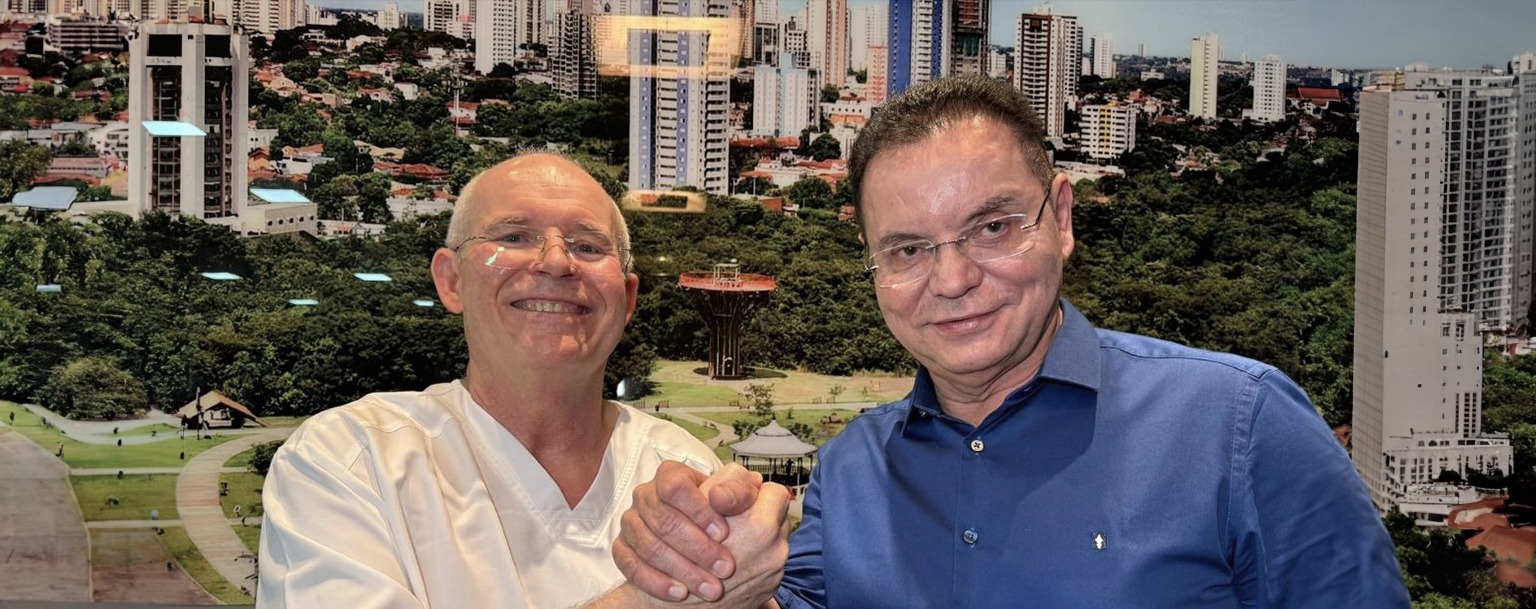 Marcelo Sandrin (Republicanos) será vice na chapa com o pré-candidato a prefeito de Cuiabá, Eduardo Botelho (Composição: Weslley Santos/Cenarium)