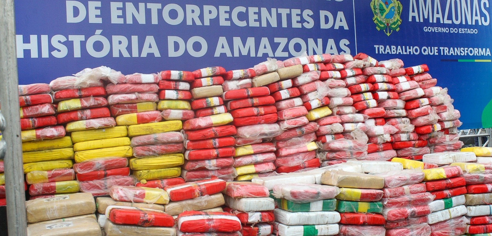 Apreensão de drogas no Amazonas chega a 30 toneladas em agosto
