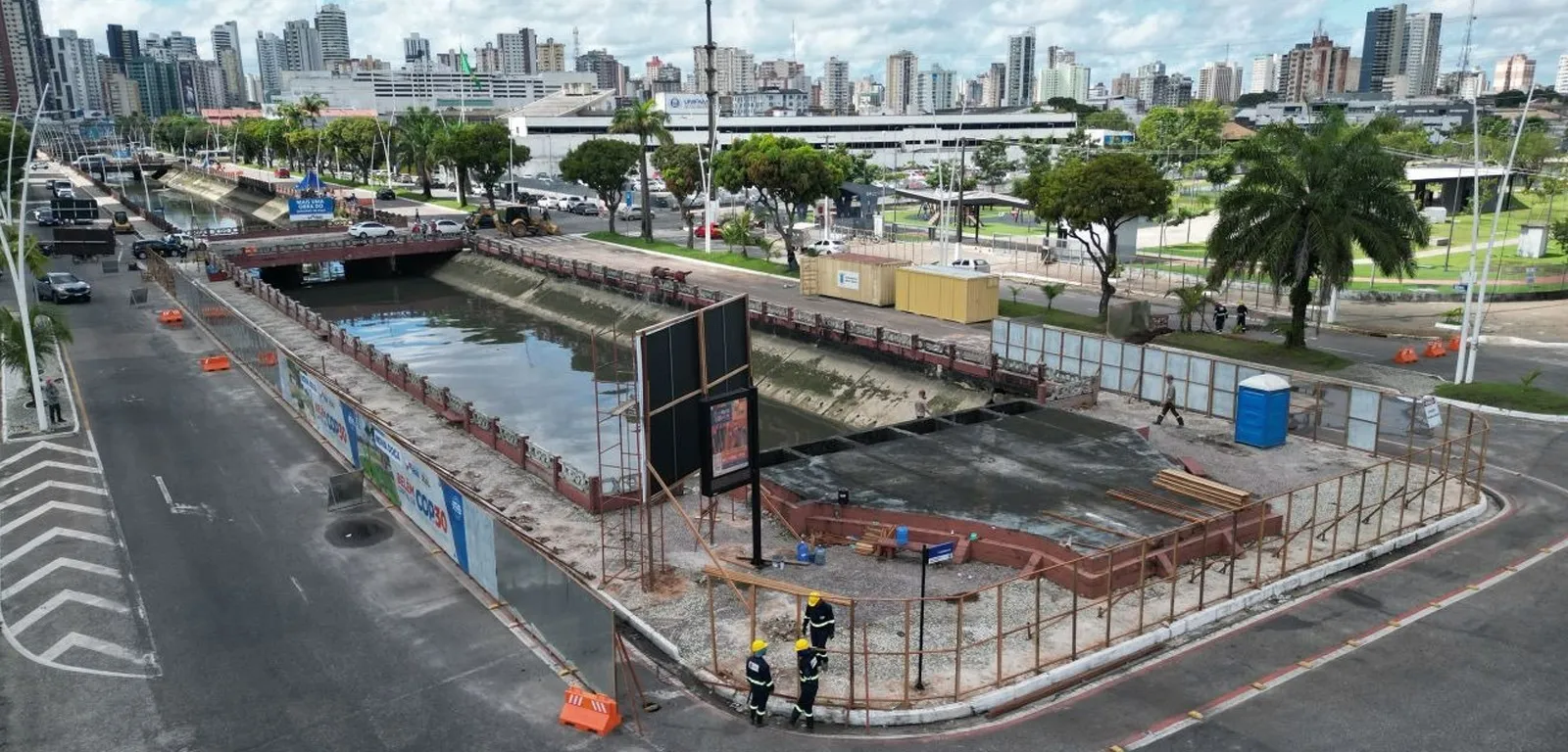Archaeological discovery interrupts COP30 works in Belém