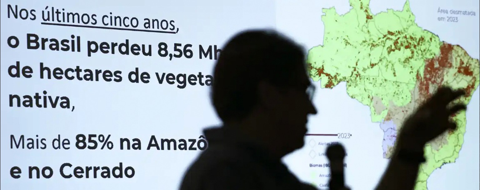 Brasil perdeu 33% das áreas naturais em 39 anos, afirma MapBiomas
