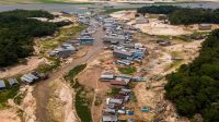 Rios da Amazônia registram níveis abaixo da média histórica em 2024