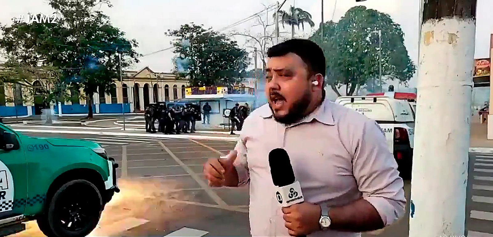 Fenaj, Sinjor e STERTM repudiam conduta de afiliada da Globo durante manifestação de garimpeiros no AM