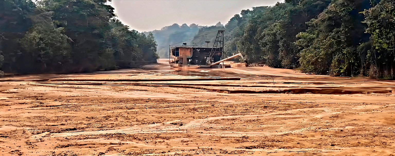 Rio Marupá ‘morre’ sem água após degradação de garimpos ilegais no Pará