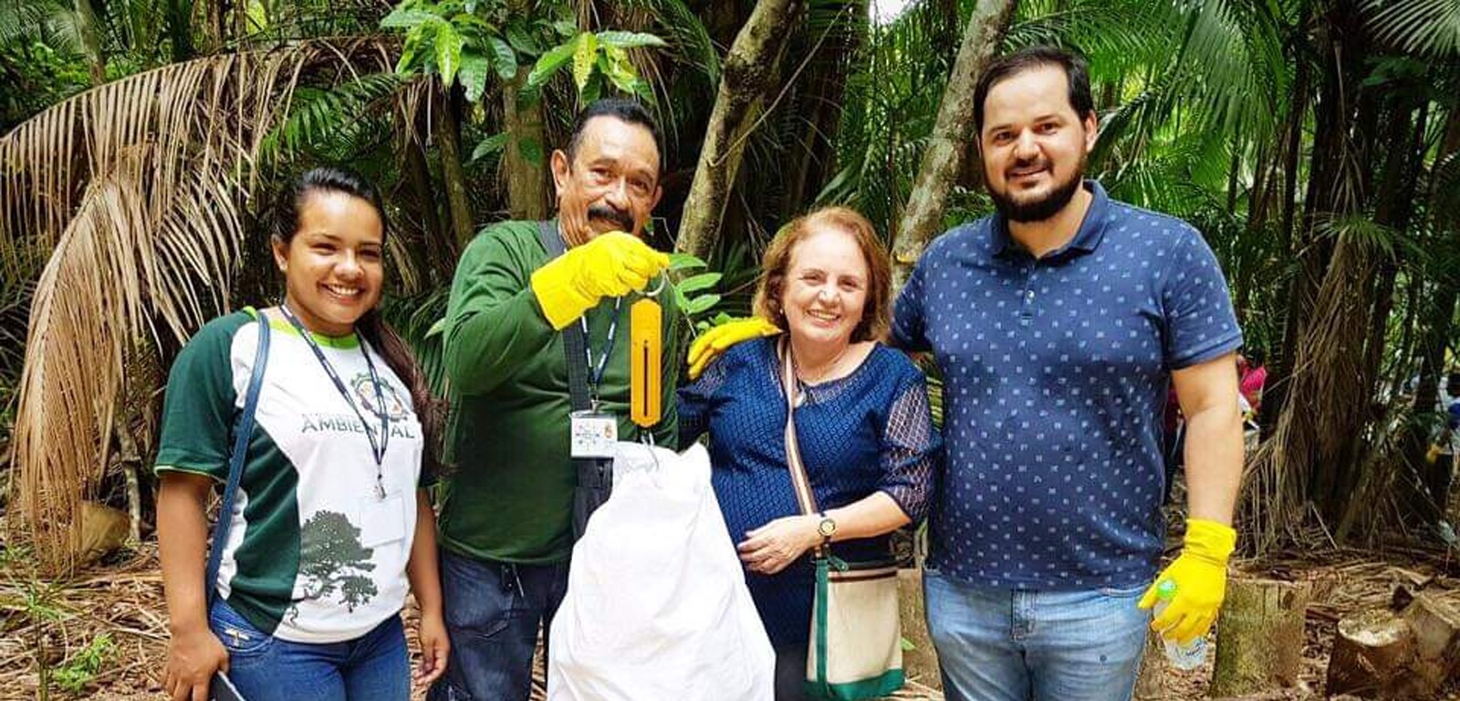 Arborização urbana e combate às queimadas são bandeiras de luta da professora Therezinha Ruiz