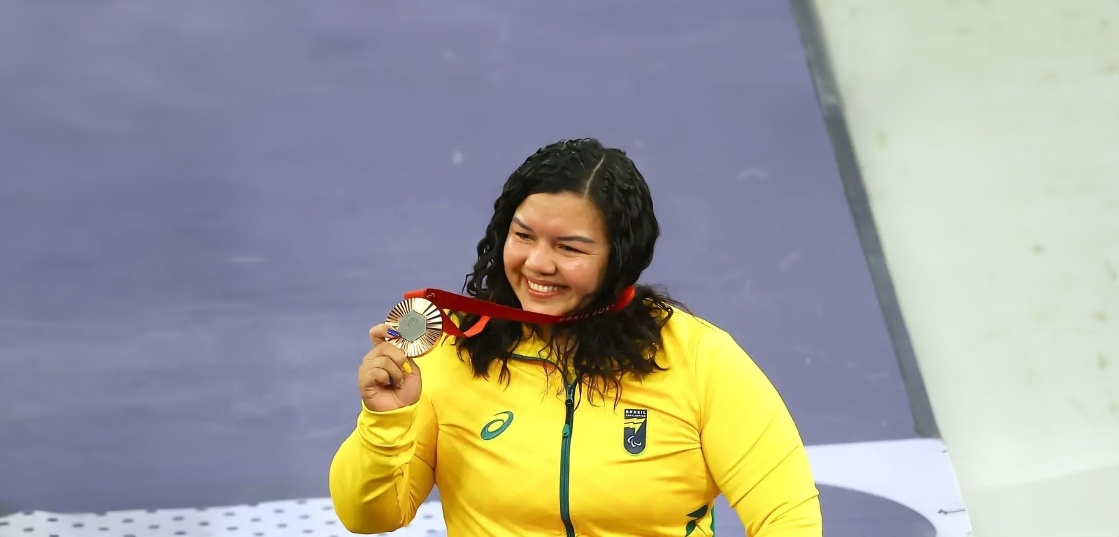 Atleta amazonense conquistou medalha de bronze em Paris (Silvio Ávila/CPB)