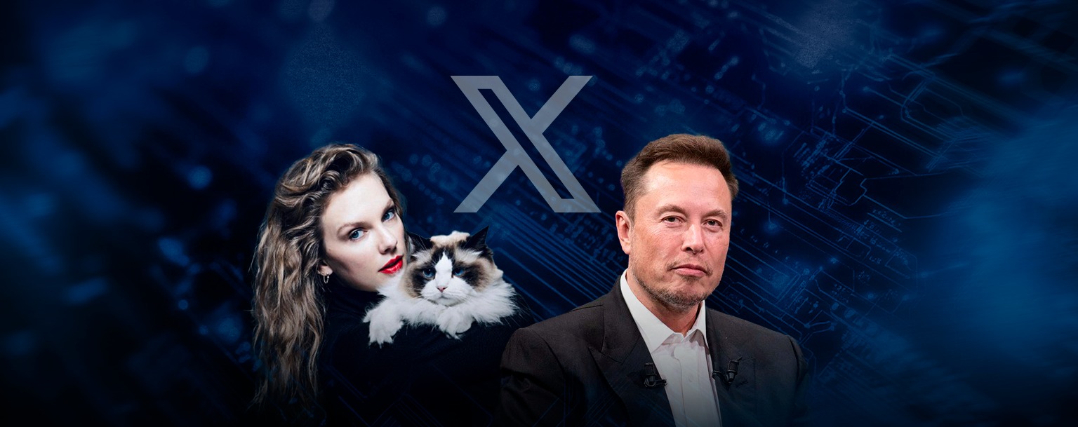 Taylor Swift e Elon Musk (Composição de Weslley Santos/CENARIUM)